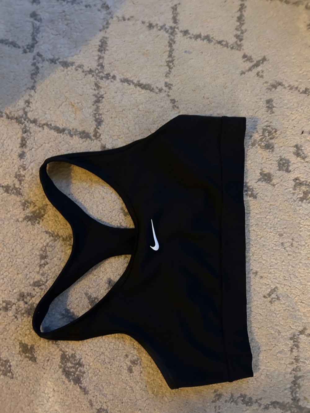 Kids Nike Black Sports Bra